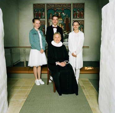 Konfirmander, Vester Alling kirke søndag den 12. maj 2019 kl. 11.00