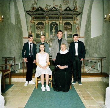 Konfirmander, Øster Alling Kirke søndag den 5. maj 2019 kl. 9.30