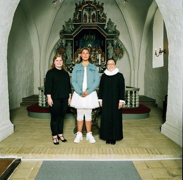 Konfirmander, Fausing Kirke søndag den 5. maj 2019 kl. 11.00